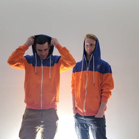 Orange and Blue Aramark Giffen Hoodie - Picture 5 of 5